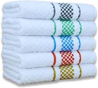 Kit 5 Panos De Prato Luxo Atoalhados Alta Absorção Premium