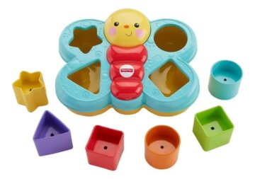Encaixa Borboleta Para Bebês A Partir 6 Meses Fisher-price Cor Multicolor