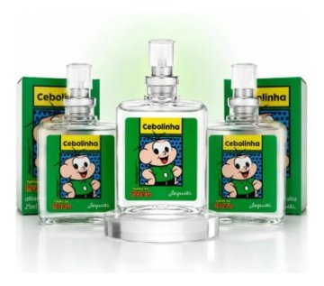 Kit 3 Perfumes Cebolinha Jequiti 25ml Infantil Turma da Mônica Colônia Masculina Kit Presente Original