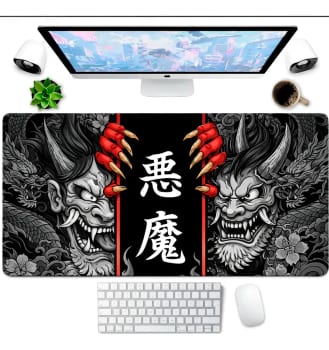 Mousepad Gamer Antiderrapante Extra Grande Oriental Jogos