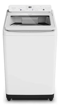 Máquina de lavar Intuitive+ Panasonic 19kg SmartSense Sistema Ciclone Dial Ciclo Pet Branca NA-F190A1W 127V