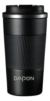Copo Térmico Dapon 510ml Aço Inox Quente E Frio Cor Preto
