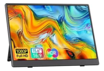 Monitor Portátil 15.6'' Tela Externa Hdr Ips 1080p Ultrafino Preto 127/220v - R$ 388