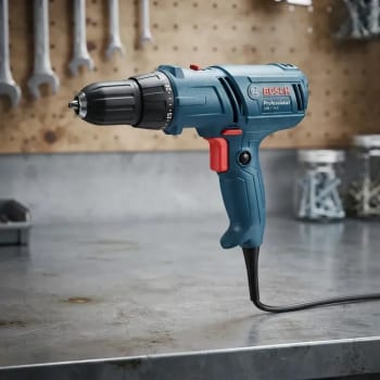 Furadeira Parafusadeira Elétrica De 10mm Bosch GSR 7-14 E 400W Com Caixa De Papelão