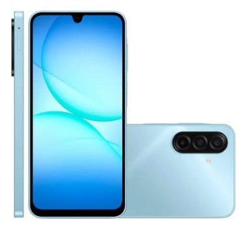 Smartphone Galaxy A17 Câmera Tripla 256 Gb 4g A175 Samsung Azul