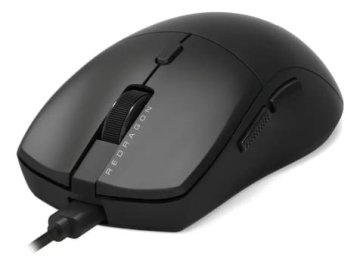 Mouse Gamer Ultraleve Redragon Neva Preto 6 Botões M815 Preto