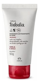 Desodorante Em Creme Tododia Cereja E Avelã 50g