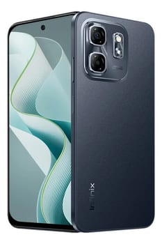 Smartphone Infinix Hot 50i 4GB RAM 256GB 4G Câmera Dupla 48MP Selfie 8MP 5000mAh 6,7 120Hz Preto NFC