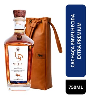Cachaça Quarto De Milha 5 Anos Carvalho Europeu 750ml