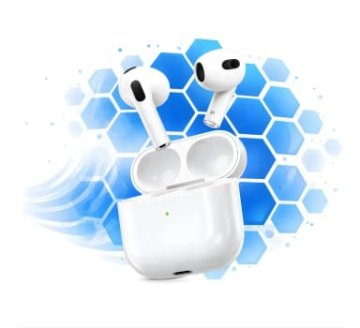 Fone De Ouvido Bluetooth 5.4 Creator Brasil In-ear Tws Com Cancelamento De Ruído E Microfone