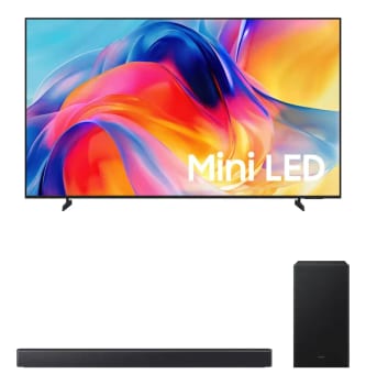 Samsung Smart Tv 85  Mini Led 4k M75h + Soundbar B450f