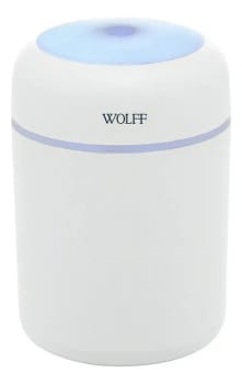 Umidificador De Ar Portatil Usb Luz Led Noturna 300ml Wolff