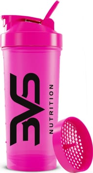 Coqueteleira / Shaker Pink - Academia 600ml - 3vs Nutrition