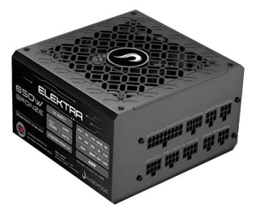 Fonte Gamer Rise Mode Elektra 650w Full Modular Selo Teclab Preto