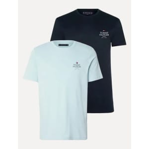 Kit com 2 Camisetas Tommy Hilfiger Brand Love