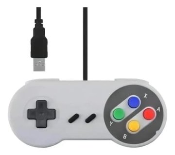 Controle USB Cinza Knup Kp-3124 Compatível com Windows PC