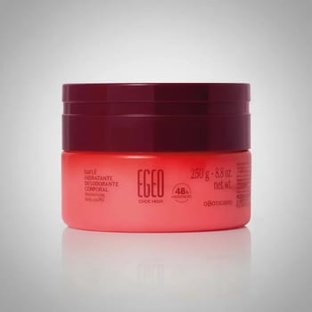 Suflê Hidratante Corporal Egeo High 250g - O Boticário Fragrância egeo choc high