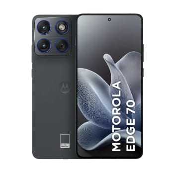 Smartphone Motorola Edge 70 5g - 256gb 24gb (8gb Ram+16gb Ram Boost), Ultrafino, 3 Cameras 50mp, Tela 1.5k Extreme Amoled 120hz - Preto