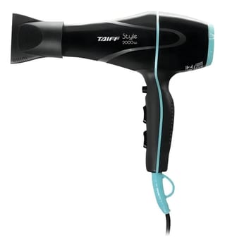 Secador Taiff Style 2000W Iônico Profissional Silencioso Preto..
