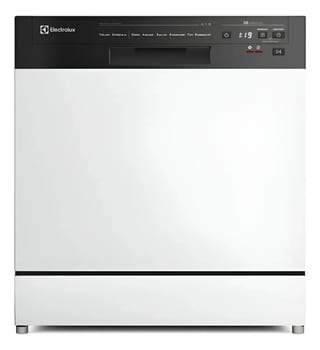 Lava-Louça 8 Serviços Branca com Programa Lava & Seca 50 min (LB08E Electrolux