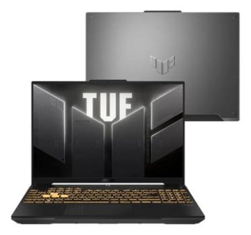 Notebook ASUS TUF Gamer F16 FX607VU NVIDIA RTX 4050 Intel Core 5 210H 16GB RAM 512GB SSD Linux 16" LCD LED FHD nível IPS 144 Hz RL385