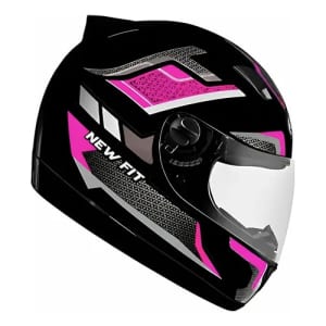 Capacete Moto Fechado Ebf New Fit Shift Pretocolores