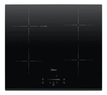 Cooktop 4 Bocas De Indução Even Pro Midea Cor Preto
