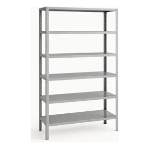 Estante De Aço Galvanizado 6 Prateleiras 198x90cm Resistente
