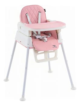 Cadeira De Alimentação Infantil 3 Em 1 Harmony Maxi Baby - Rosa