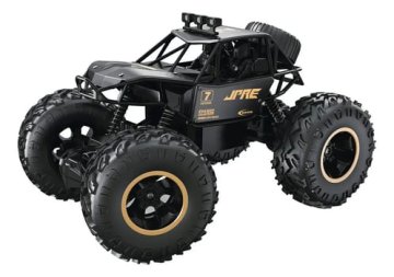 Carrinho De Controle Remoto Infantil X-plore Car Replay Kids Cor Preto e dourado