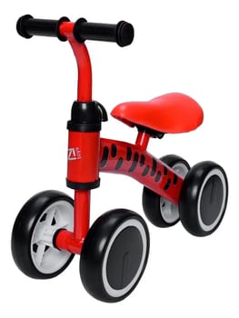 Andador Bebe Carrinho Infantil Treina Equilíbrio Zippy Toys Cor Vermelho
