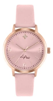 Relógio Life Realizações Feminino Couro Rosé Rosé