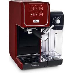 Cafeteira Espresso Primalatte Bvstem6801r Touch Red Oster Cor Preto/vermelho