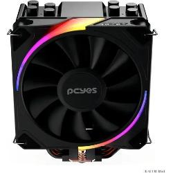 Air Cooler Pcyes Frost Pulse Argb Black Vulcan