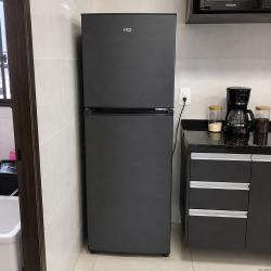 Geladeira Refrigerador Compacto Hq Defrost 140l Hq-140rdf Preta