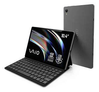 Tablet Vaio Tl10 4gb Ram 128gb Octa-core, Tela 10.4” 2k, 4g Wifi Dual Band, Câmera 8mp + Selfie 5mp, 7000mah, Android 16, Com Teclado Magnético De Con