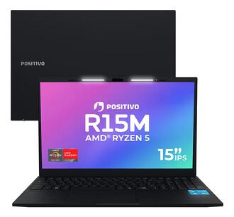 Notebook Positivo Vision R15m Com Amd Ryzen 5, 8gb De Ram E Ssd De 256gb Preto