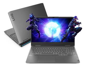 Notebook Gamer Lenovo Loq 15irx9 Intel Core I5-13450hx 16gb 512gb Ssd Rtx 3050 Windows 11 - 83kh0006br Luna Grey