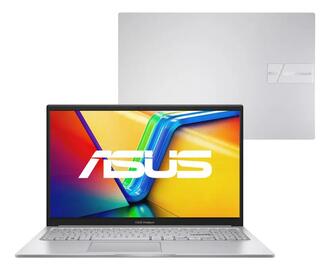 Notebook Asus Vivobook 15 X1504va Intel Core I5 1334u 8gb Ram 512gb Ssd Intel Iris Xe Windows 11 Home Tela 15,6 Fhd Silver - Nj1740w Prateado
