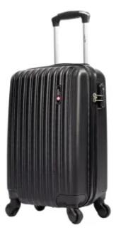 Mala De Bordo 10kg Pequena Londres Swiss Move Preto