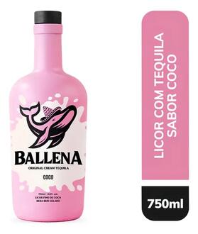 Ballena Licor De Coco Com Tequila 750ml
