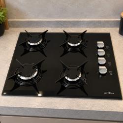 Cooktop 4 Bocas A Gás Bct4p Preto Britânia
