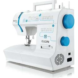 Máquina De Costura Genius Plus Jx-4035 Elgin Cor Branco