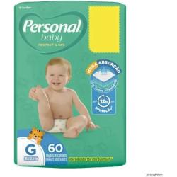 Fralda Personal Soft Protect G com 60 Unidades