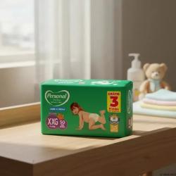 Fralda Personal Baby Protect Sec XXG com 50 Unidades