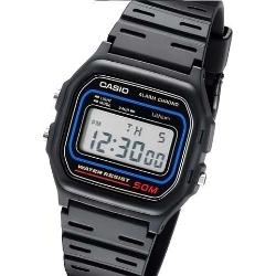 Relógio Casio Masculino Digital Preto de Resina W-59-1VQ