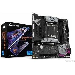 Placa Mãe Gigabyte Intel 1700 B760m Aorus Elite 4x Ddr5 Matx Cor Preto