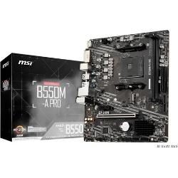 Placa Mãe Msi B550m-a Pro Amd Ryzen Am4 Ddr4 Matx M.2 -Hdmi