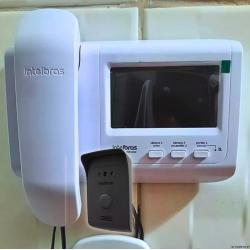 Video Porteiro Ivr 1010 Branco E Preto Intelbras 110V/220V Frete Grátis