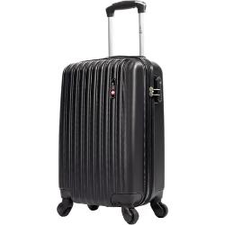 Mala de bordo 10kg pequena Londres Swiss Move Preto